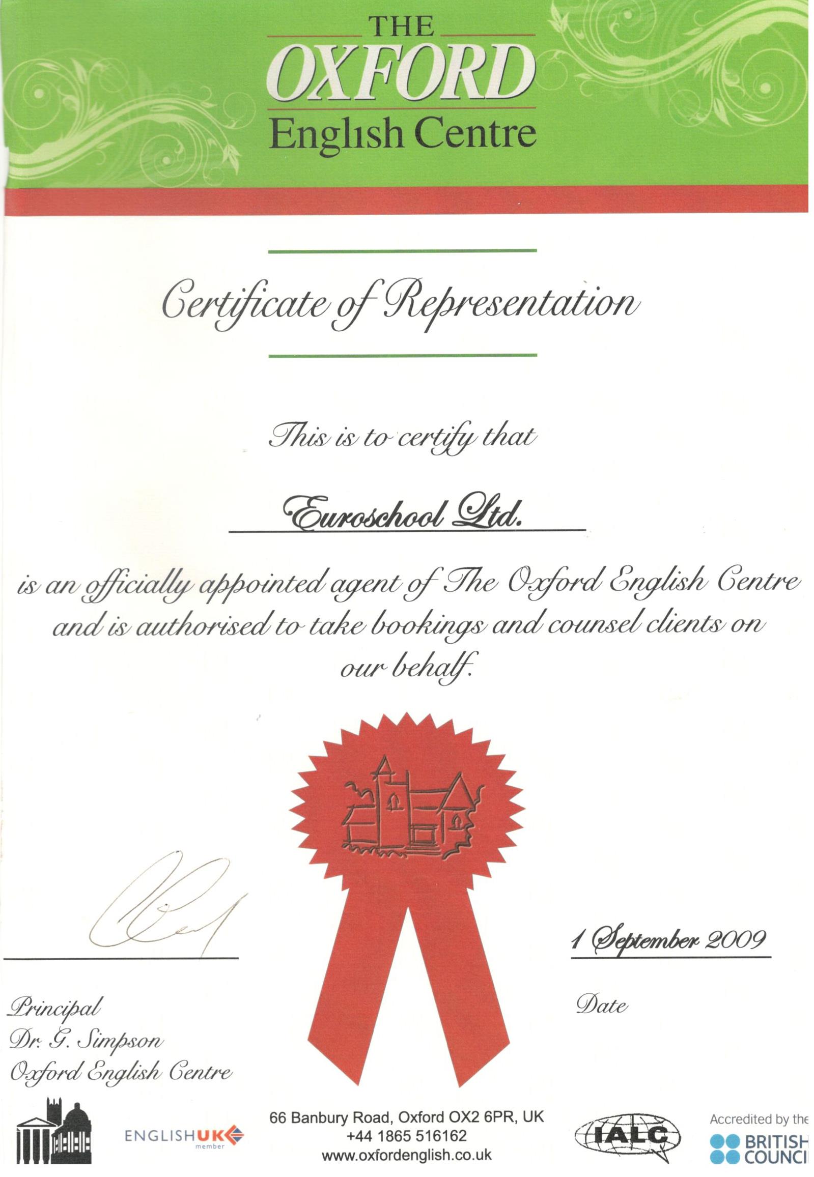 Certificate 15