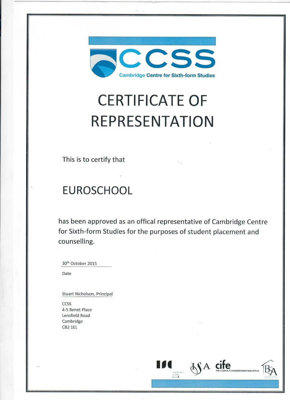 Certificate 7